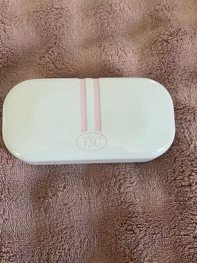 White Mouth Guard with Case Pink  TSC ANTI SNORE NEW